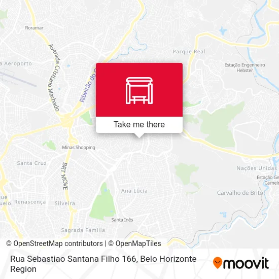 Rua Sebastiao Santana Filho 166 map