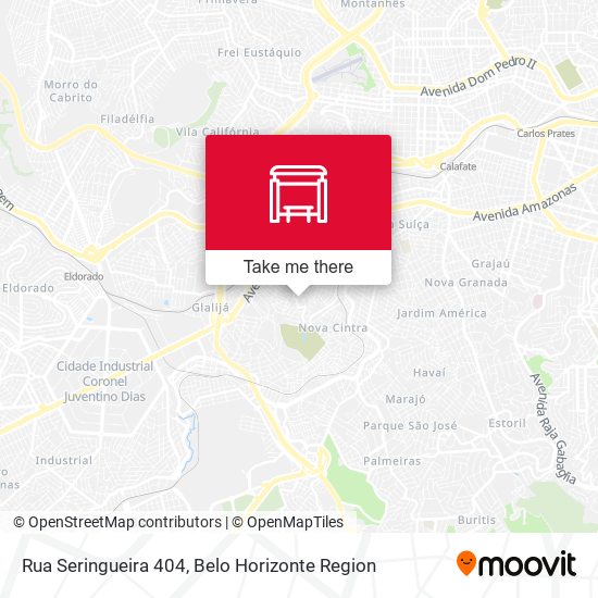 Rua Seringueira 404 map