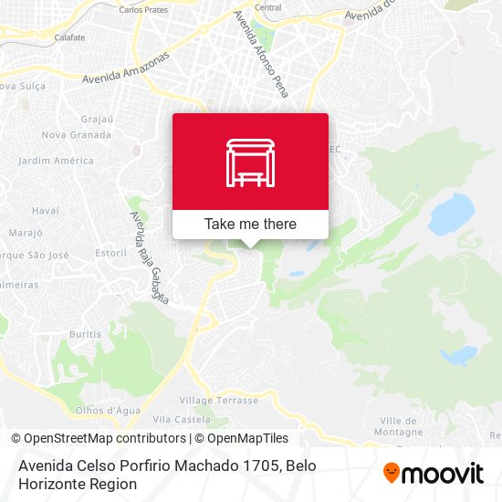 Avenida Celso Porfirio Machado 1705 map