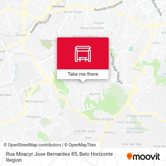 Rua Moacyr Jose Bernardes 85 map