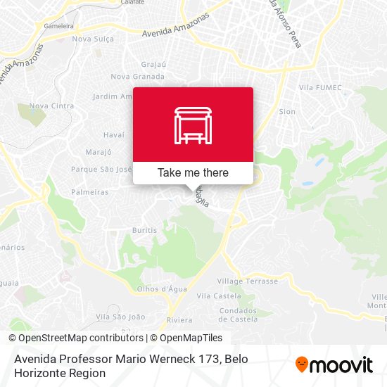 Avenida Professor Mario Werneck 173 map