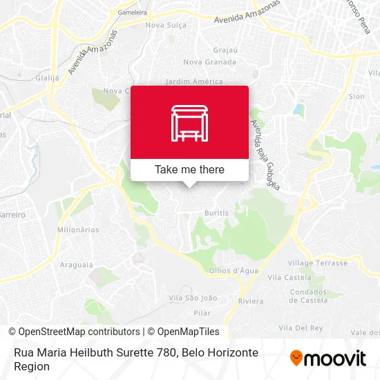 Rua Maria Heilbuth Surette 780 map