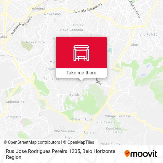 Rua Jose Rodrigues Pereira 1205 map