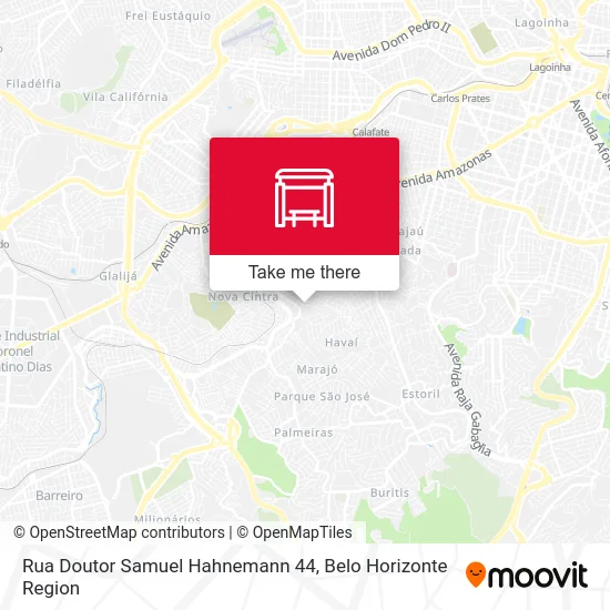 Rua Doutor Samuel Hahnemann 44 map