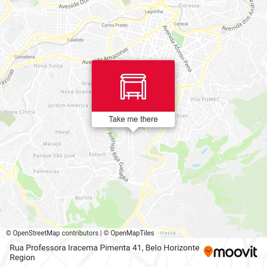Rua Professora Iracema Pimenta 41 map