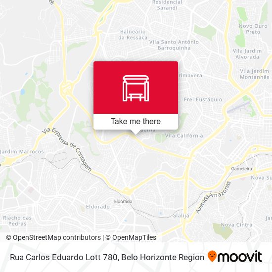 Rua Carlos Eduardo Lott 780 map