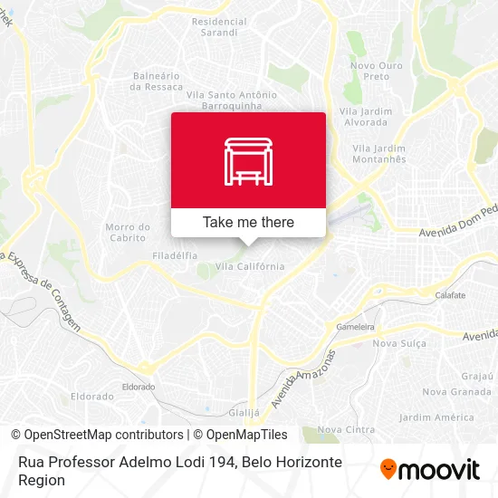 Rua Professor Adelmo Lodi 194 map