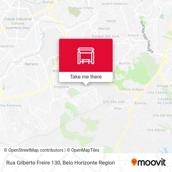 Rua Gilberto Freire 130 map