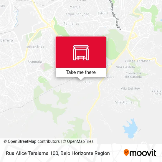 Rua Alice Teraiama 100 map