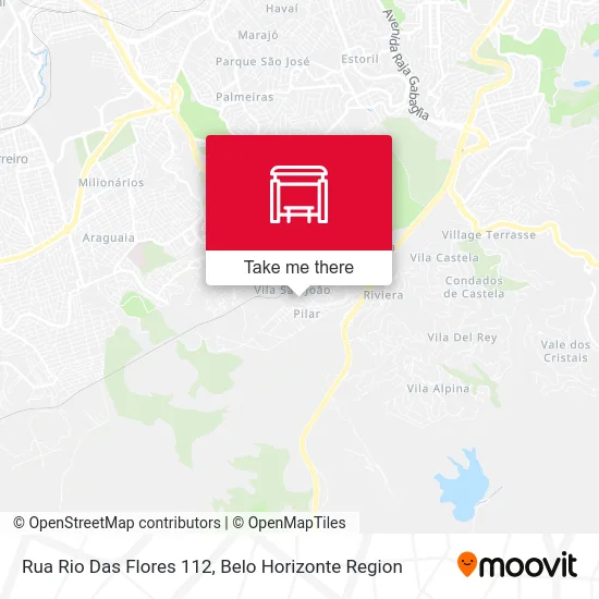 Rua Rio Das Flores 112 map