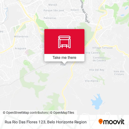 Rua Rio Das Flores 123 map