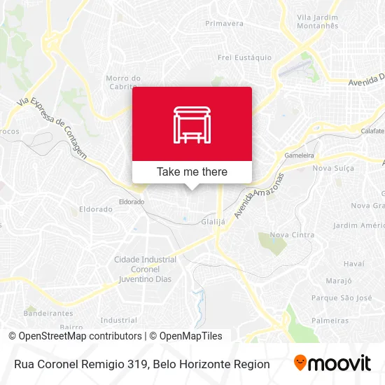 Rua Coronel Remigio 319 map