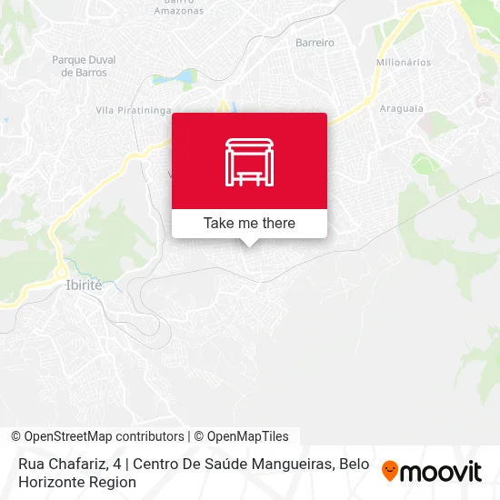 Rua Chafariz, 4 | Centro De Saúde Mangueiras map