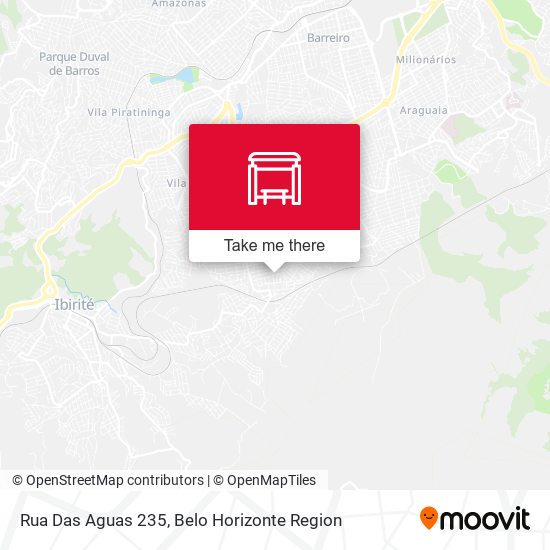 Rua Das Aguas 235 map