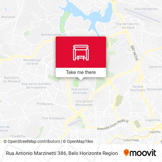 Rua Antonio Marzinetti 386 map