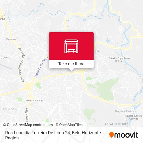Rua Leonidia Teixeira De Lima 24 map