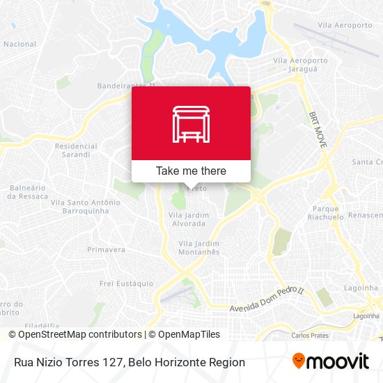Rua Nizio Torres 127 map