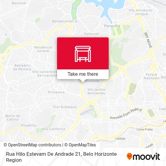 Rua Hilo Estevam De Andrade 21 map