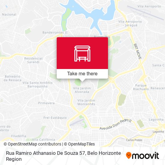 Rua Ramiro Athanasio De Souza 57 map