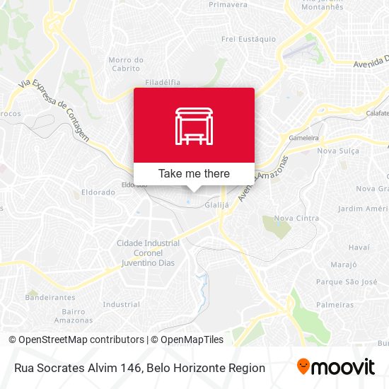 Rua Socrates Alvim 146 map
