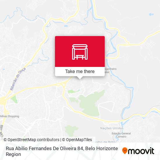 Rua Abilio Fernandes De Oliveira 84 map