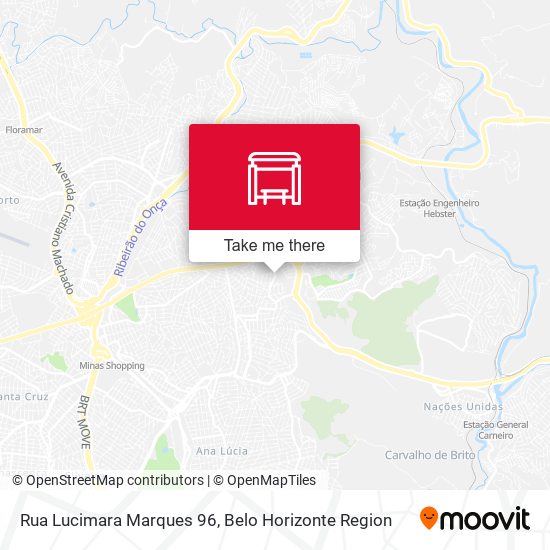 Rua Lucimara Marques 96 map