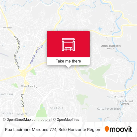 Rua Lucimara Marques 774 map