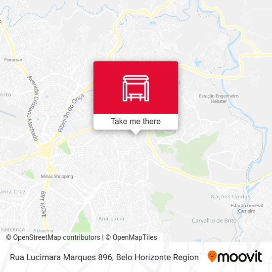 Rua Lucimara Marques 896 map