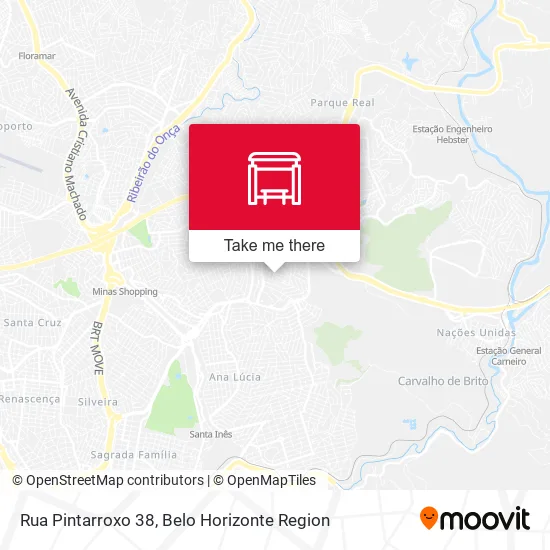 Rua Pintarroxo 38 map