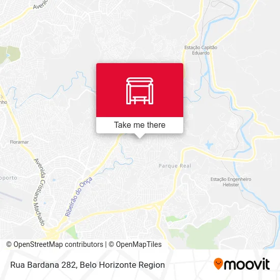 Rua Bardana 282 map