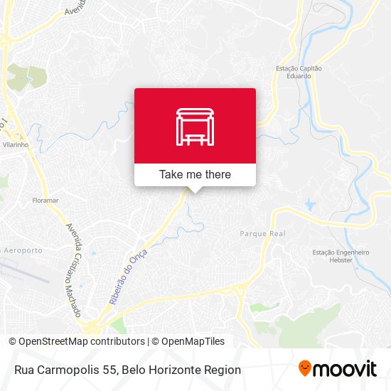 Rua Carmopolis 55 map