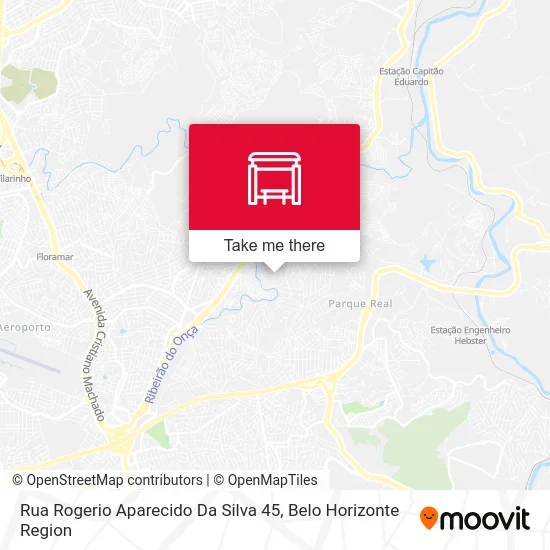 Rua Rogerio Aparecido Da Silva 45 map