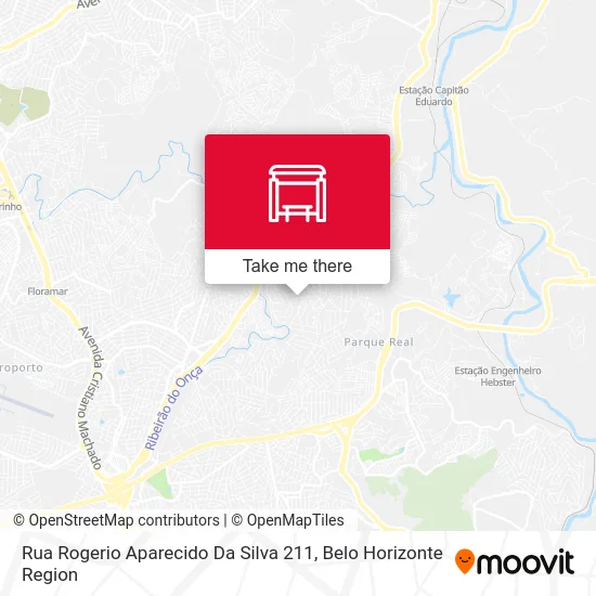 Rua Rogerio Aparecido Da Silva 211 map