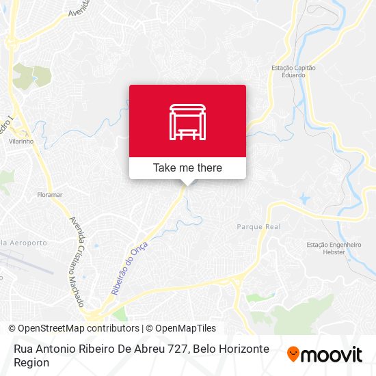 Rua Antonio Ribeiro De Abreu 727 map