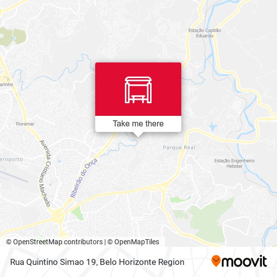Rua Quintino Simao 19 map