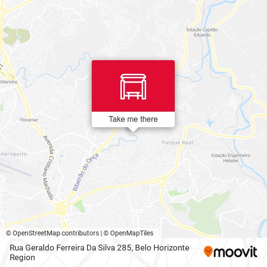Rua Geraldo Ferreira Da Silva 285 map