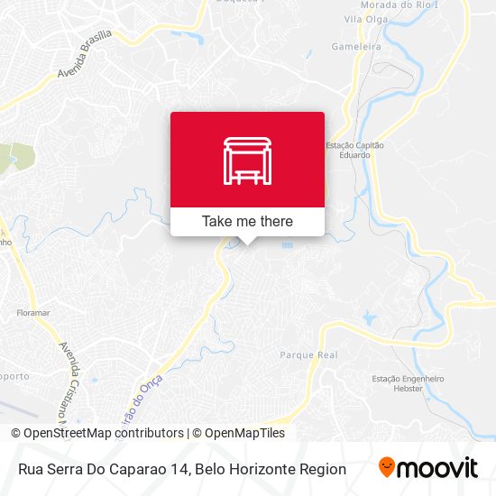 Rua Serra Do Caparao 14 map