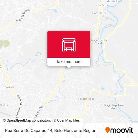 Rua Serra Do Caparao 14 map