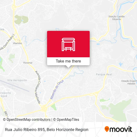 Rua Julio Ribeiro 895 map