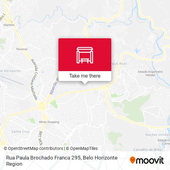Rua Paula Brochado Franca 295 map