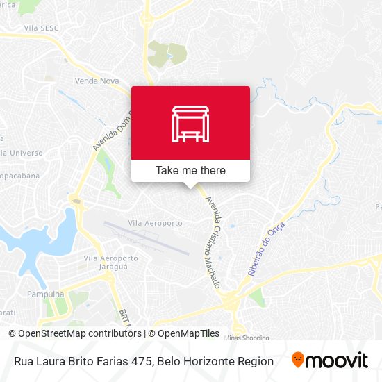 Mapa Rua Laura Brito Farias 475