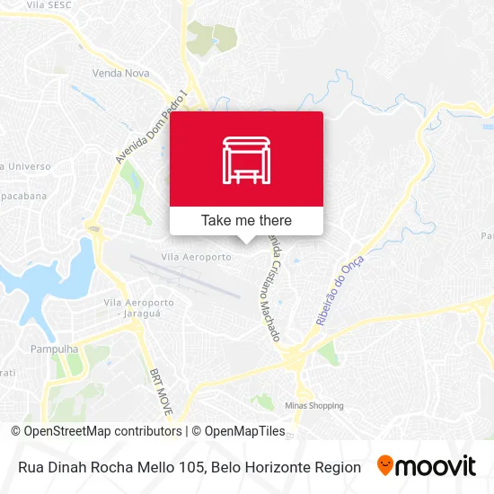 Rua Dinah Rocha Mello 105 map
