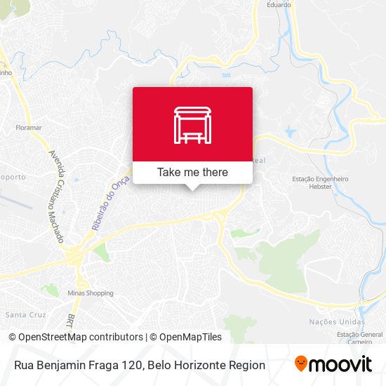 Rua Benjamin Fraga 120 map