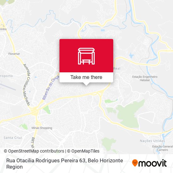 Rua Otacilia Rodrigues Pereira 63 map