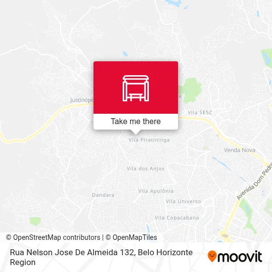 Rua Nelson Jose De Almeida 132 map