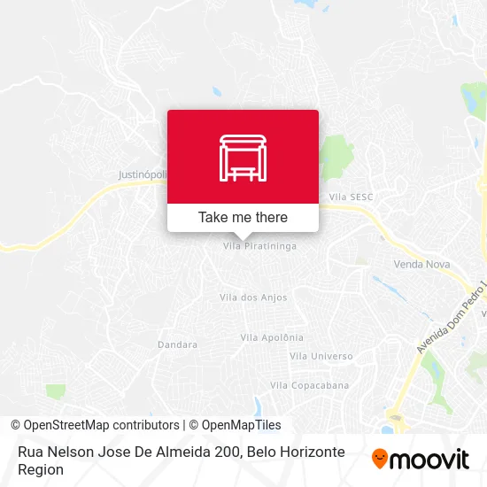 Rua Nelson Jose De Almeida 200 map