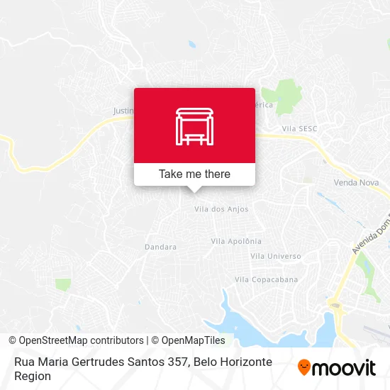 Rua Maria Gertrudes Santos 357 map