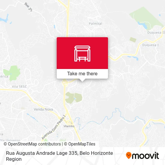 Rua Augusta Andrade Lage 335 map