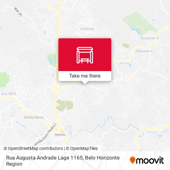 Rua Augusta Andrade Lage 1165 map