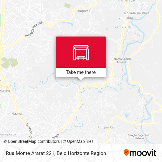 Rua Monte Ararat 221 map